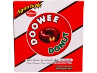 Bánh Doowee Donut Phủ Sôcôla Nhân Kem Trứng
